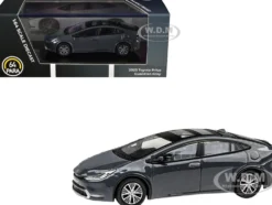 2023 Toyota Prius Guardian Gray 1/64 Diecast Model Car by Paragon Models