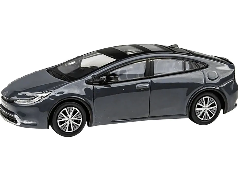 2023 Toyota Prius Guardian Gray 1/64 Diecast Model Car by Paragon Models