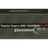 Toyota Supra (A90) "DarwinPro" Matt Green with Carbon Accents 1/64 Diecast Model Car by Inno Models