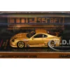 Toyota Supra (A80) "Top Secret" GT300 RHD (Right Hand Drive) Gold Metallic "Tokyo Auto Salon 2025 Event Exclusive" 1/64 Diecast Model Car by Inno Models