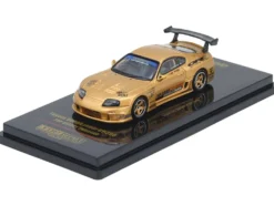 Toyota Supra (A80) "Top Secret Thailand" GT300 RHD (Right Hand Drive) Gold Metallic "Tokyo Auto Salon Kuala Lumpur 2025 Event Exclusive" 1/64 Diecast Model Car by Inno Models