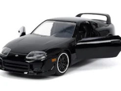 1995 Toyota Supra Black Fast Furious Movie 1/32 Diecast Model Car Jada 33381