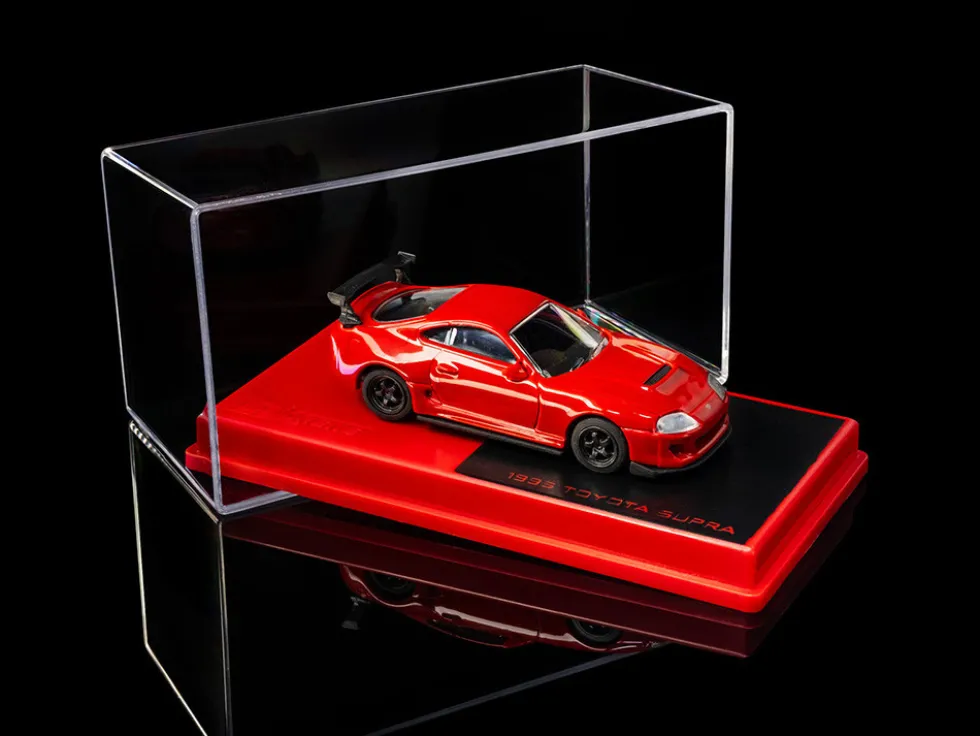 1995 Toyota Supra RHD (Right Hand Drive) Red "Collection" Series 1/64 Diecast Model Car by Majorette