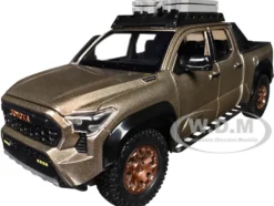 2024 Toyota Tacoma Trailhunter Edition Pickup Truck Bronze Metallic 1/24 Diecast Model Car