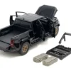 2024 Toyota Tacoma Trailhunter Edition Pickup Truck Black 1/24 Diecast Model Car
