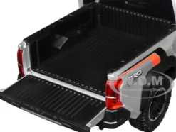 2024 Toyota Tacoma TRD Off Road Edition Pickup Truck Silver Metallic with TRD Stripes with Sunroof and Wheel Rack Limited Edition to 2400 pieces Worldwide 1/24 Diecast Model Car