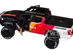 2023 Toyota Tacoma TRD PRO Off Road Pickup Truck Matt Black with Graphics and Roofrack 