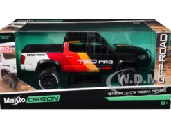 2023 Toyota Tacoma TRD PRO Off Road Pickup Truck Matt Black with Graphics and Roofrack 