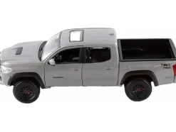 2023 Toyota Tacoma TRD PRO Pickup Truck Gray with Sunroof Special Edition Series 1/27 Diecast Model Car Maisto 32910GRY