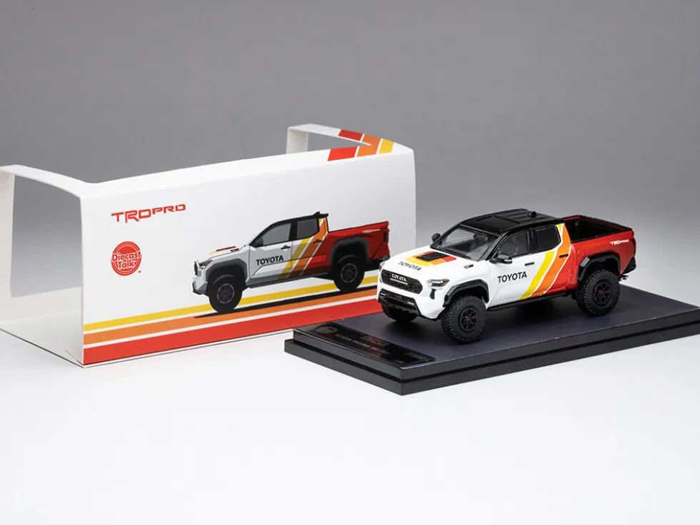 Toyota TRD PRO 4 Car Set Limited Edition to 500 pieces Worldwide 1/64 Diecast Model Cars by GCD
