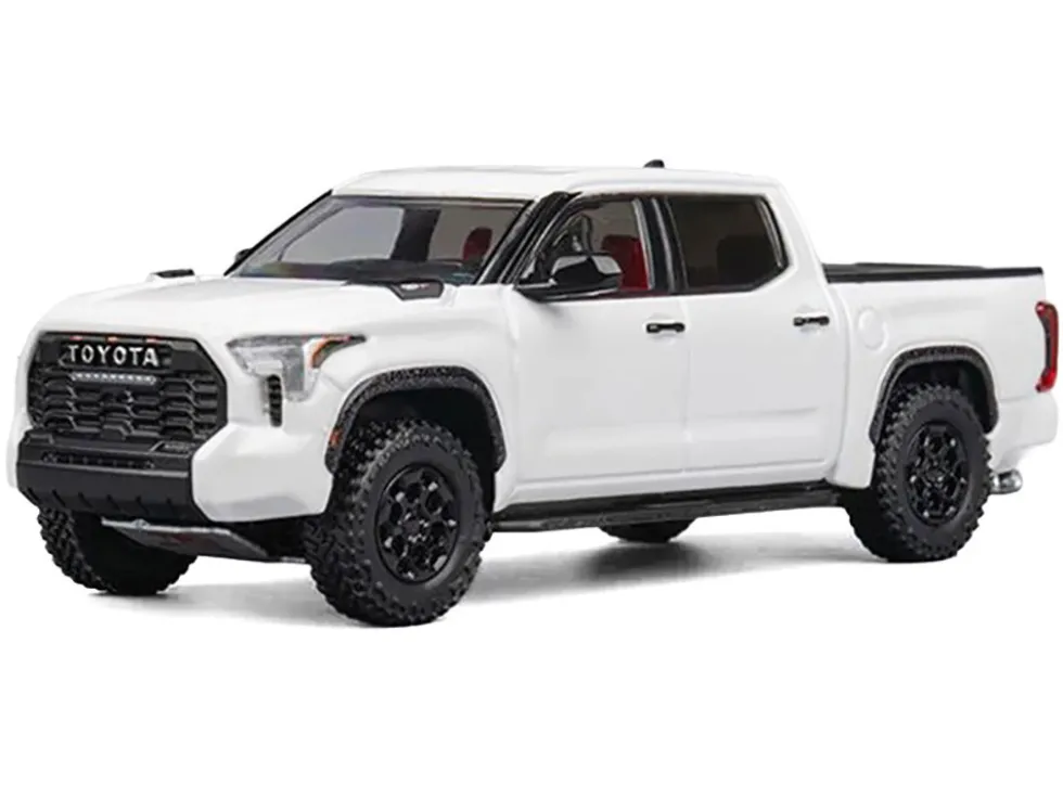 Toyota Tundra Pickup Truck White 1/64 Diecast Model Car by CM Model