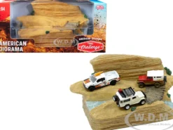 Trail Challenge Resin Diorama 1/64 Scale Models American Diorama 38431