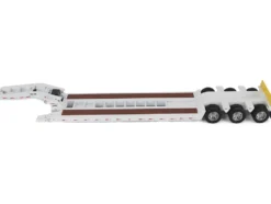 Trail King TK120 Hydraulic Detachable Gooseneck Lowboy Trailer White (Regular Version)