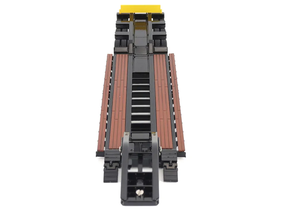 Trail King TK120 Hydraulic Detachable Gooseneck Lowboy Trailer Black (Outrigger Version) "Transport Series" 1/50 Diecast Model by Diecast Masters