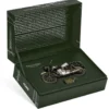 Triumph TR6 Trophy Motorcycle Dark Green Weathered The Great Escape 1963 Movie Diecast Model Corgi CC08501