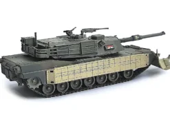 United States M1A1 AIM (Abrams Integrated Management) Tank with Mine Plow (Plowing Mode) #68 "United States Army" Olive Drab "NEO Dragon Armor" Series 1/72 Plastic Model by Dragon Models