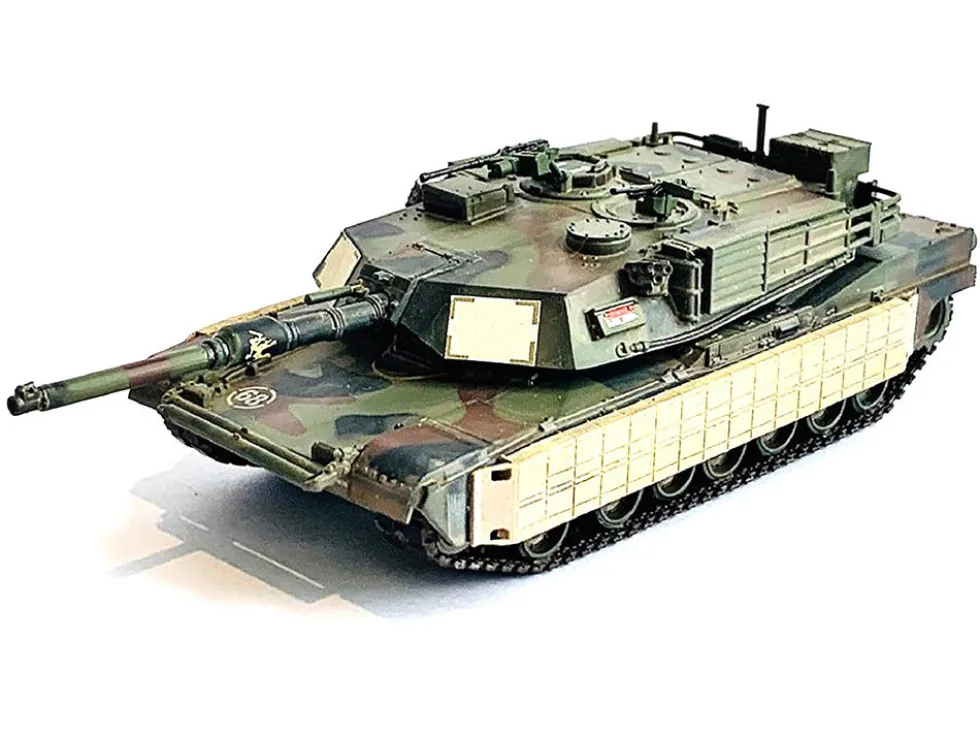 United States M1A1 AIM TUSK Tank 1 4 Cav Quarterhorse 1st Infantry Division Iraq 2004 NEO Dragon Armor Series 1/72 Plastic Model Dragon Models 63033