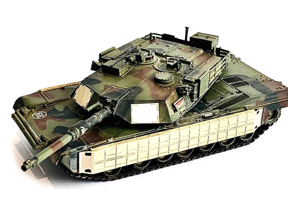 United States M1A1 AIM TUSK Tank 1 4 Cav Quarterhorse 1st Infantry Division Iraq 2004 NEO Dragon Armor Series 1/72 Plastic Model Dragon Models 63033