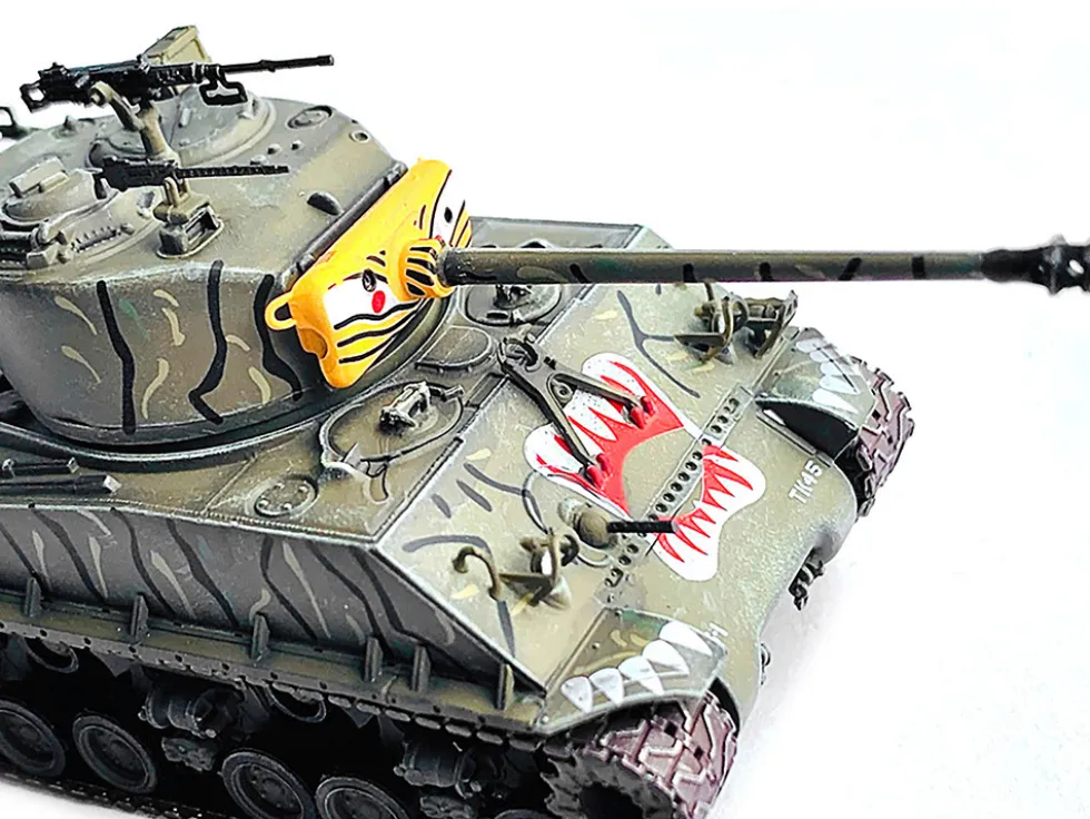 United States M4A3E8 Sherman Tiger Face Tank 24th Infantry Div Han River Korea 1951 NEO Dragon Armor Series 1/72 Plastic Model Dragon Models 63151
