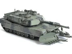 United States M1A2 SEP (System Enhancement Package) Tank with Mine Plow (Plowing Mode)