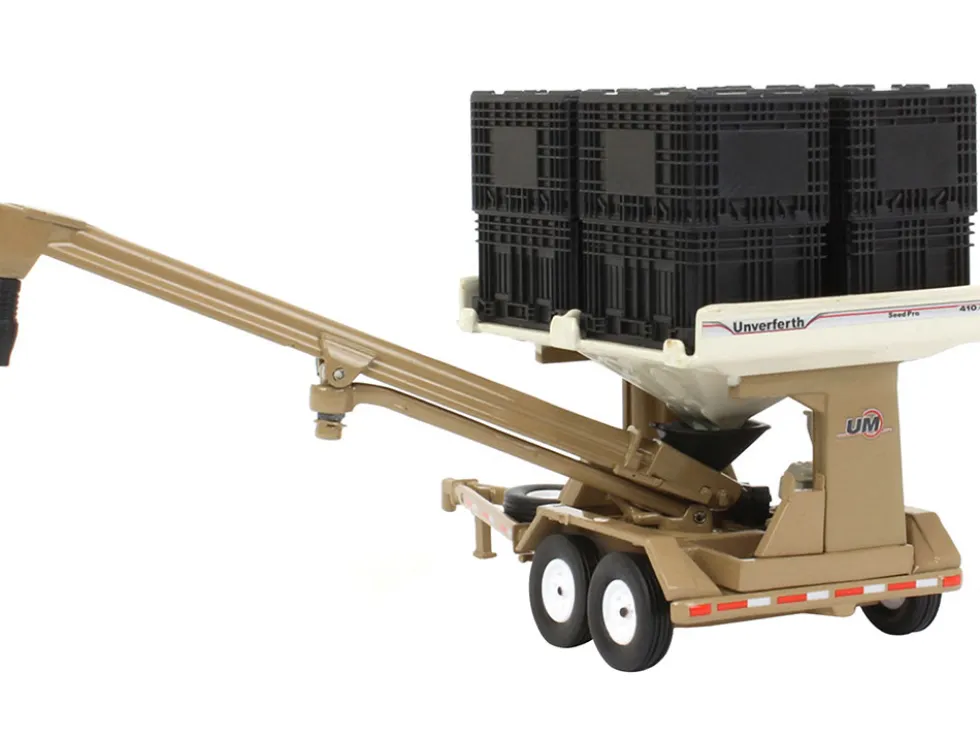 Unverferth Seed Pro Box Seed Tender Beige 1/64 Diecast Model SpecCast UBC014