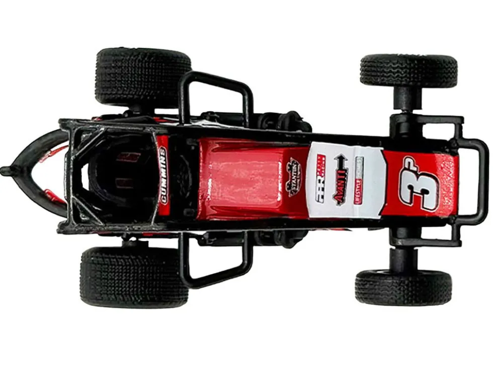 USAC Sprint Car #3P Kyle Cummins "Avanti" Champion "USAC Sprint Car National Championship" (2025) 1/64 Diecast Model Car by ACME