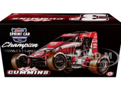 USAC Sprint Car #3P Kyle Cummins "Avanti" Champion "USAC Sprint Car National Championship" (2025) 1/18 Diecast Model Car by ACME