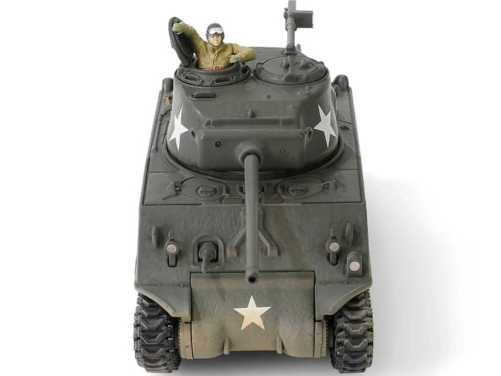 U.S. Sherman M4A3(76) Medium Tank "THUNDERBOLT IV, 37th Tank Battalion, 4th Armored Division, Bastogne" (1944) United States Army "Mini AFV" Series 1/64 Diecast Model by Forces of Valor