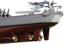 USS Missouri BB 63 Iowa class Battleship Battle of Okinawa 1945 United States Navy Full Hull Edition Battleship Series 1/700 Diecast Model Forces of Valor FOV-861131B