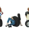 Val Andie Derek Tire Brigade 3 piece Figurine Set 1/24 Motorhead Miniatures 776