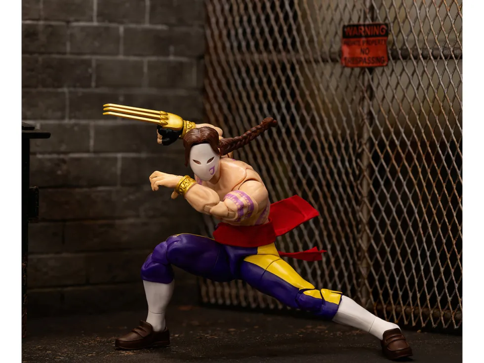 Vega 6" Moveable Figure with Alternate Head and Limbs "Ultra Street Fighter II: The Final Challengers" (2017) Video Game Model by Jada