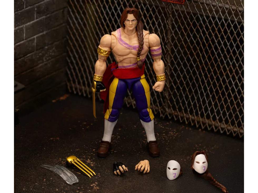 Vega 6" Moveable Figure with Alternate Head and Limbs "Ultra Street Fighter II: The Final Challengers" (2017) Video Game Model by Jada