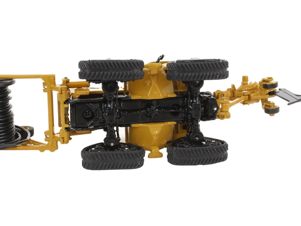 Vermeer RTX1250i2 Ride-On Tractor with Hose Attachment Yellow 1/64 Diecast Model SpecCast VMR005