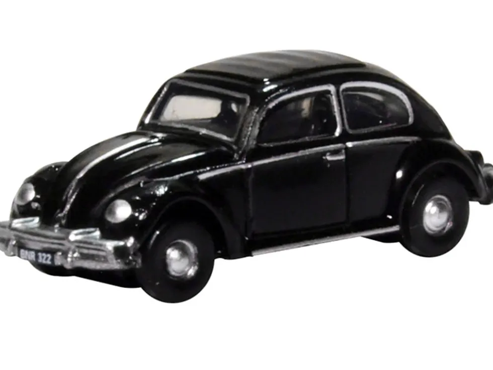 Volkswagen Beetle Black 1/148 (N) Scale Diecast Model Car by Oxford Diecast