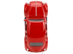1959 Volkswagen Beetle Red with White Graphics and Boxing Gloves Accessory Punch Buggy Series 1/32 Diecast Model Car Jada 34236