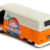1961 Volkswagen Bus "Stitch's Surf Shack" Orange and Gray "Disney's Stitch" "Hollywood Rides" Series 1/32 Diecast Model Car by Jada