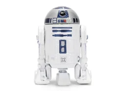 1959 Volkswagen Drag Beetle White with Graphics and R2-D2 Figure 