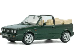 1992 Volkswagen Golf Cabrio Classic Line Classic Green Metallic 1/43 Diecast Model Car by Solido