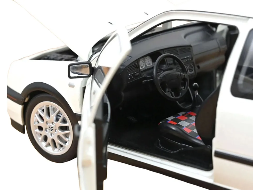 1996 Volkswagen Golf GTI Candy White "20 Years Anniversary Edition" 1/18 Diecast Model Car by Norev