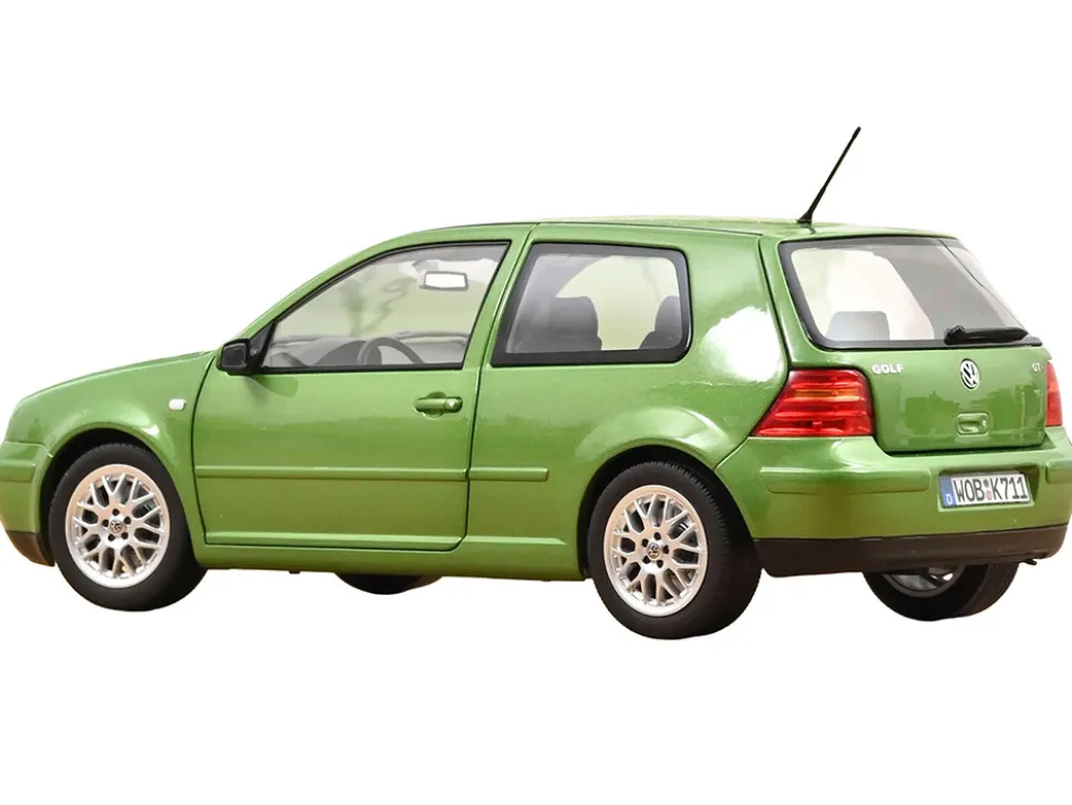 1998 Volkswagen Golf GTI Green Metallic 1/18 Diecast Model Car by Norev