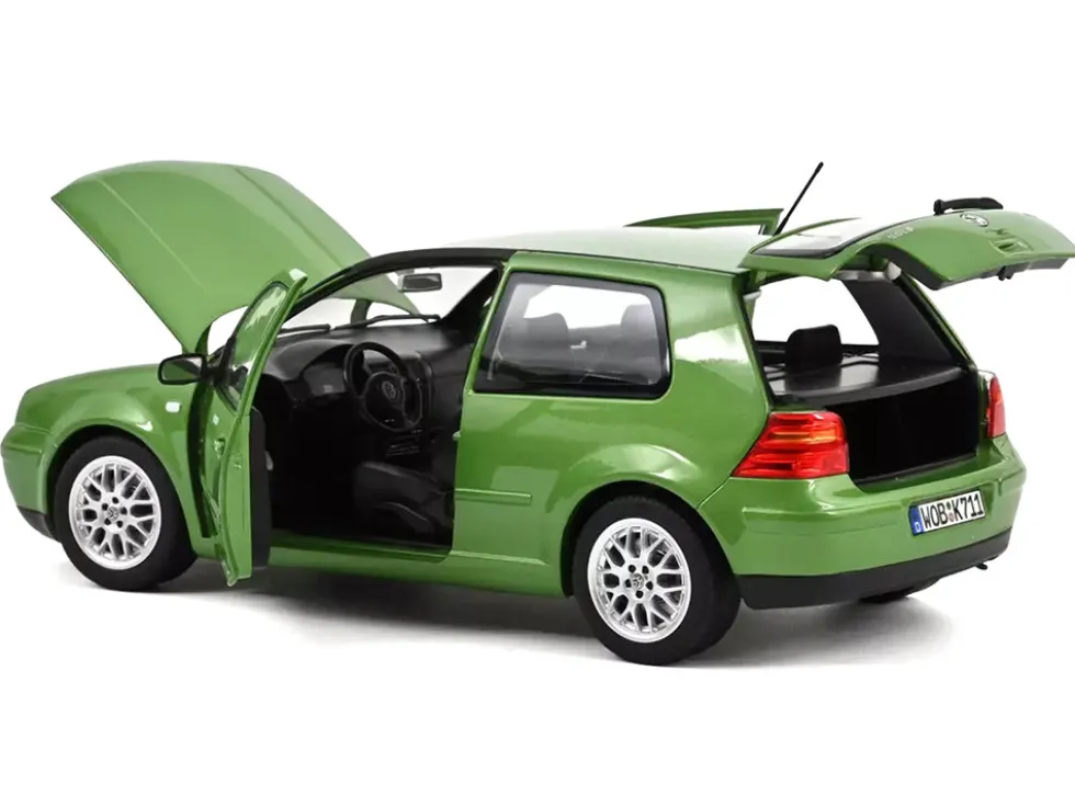 1998 Volkswagen Golf GTI Green Metallic 1/18 Diecast Model Car by Norev