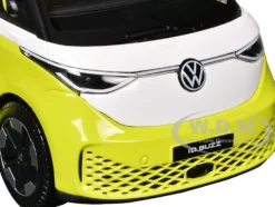 2023 Volkswagen ID. Buzz Van Yellow and White 