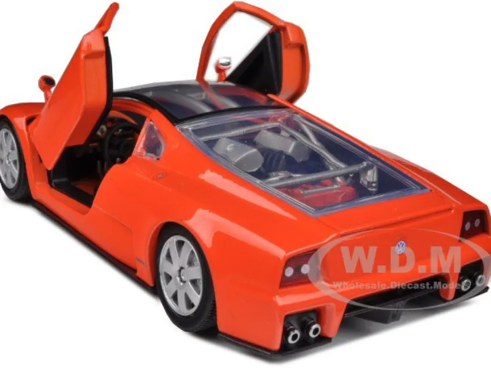 Volkswagen Nardo W12 Orange 1/24 Diecast Car Model Motormax 73241