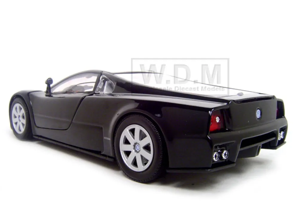 Volkswagen Nardo W12 Show Car Black 1/18 Diecast Model Car Motormax 73141