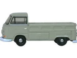 Volkswagen T2 Pickup Truck Light Gray 1/148 (N) Scale Diecast Model Car by Oxford Diecast