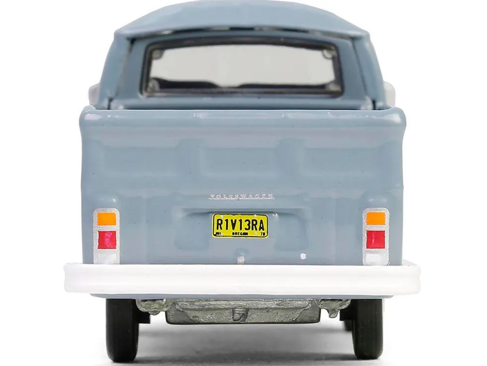 1978 Volkswagen Type 2 Double Cab Pickup Truck "Volkswagen Service" Gray "Club Vee-Dub" Series 20 1/64 Diecast Model Car by Greenlight