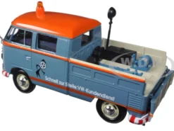 Volkswagen Type 2 (T1) Delivery Pickup Truck Blue/Orange 