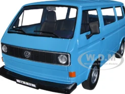 Volkswagen Type 2 T3 Van Blue Timeless Legends Series 1/24 Diecast Model Car Motormax 79376