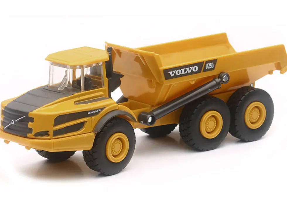 Volvo A25G Dump Truck Yellow Diecast Model by New Ray