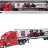 Volvo 770 Sleeper Cab with Trailer "Case IH - USA 250 Years" Red 1/64 Diecast Model by SpecCast